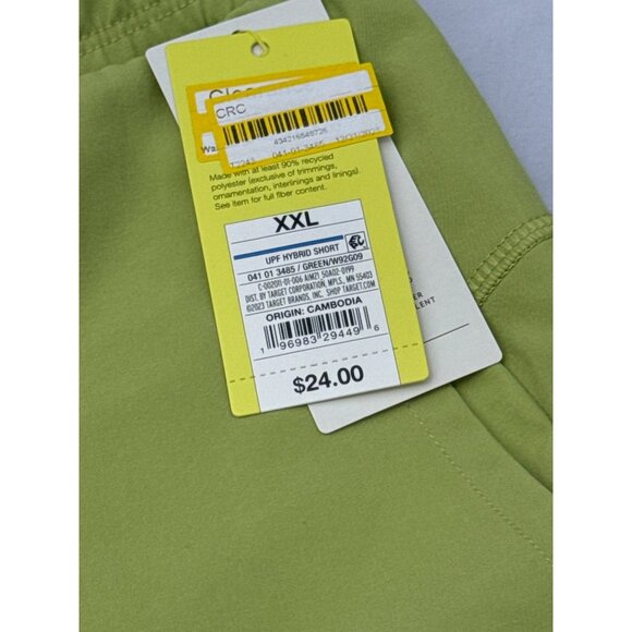 All in Motion Men's Hybrid Shorts 6", Arch Green, Size XXL, NWT - Picture 3 of 5